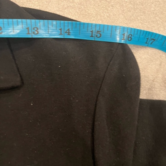 [4]Mes Soeurs Et Moi Elegant Black Long Sleeve Goyave V-Neck Jersey Dress - Picture 6 of 7